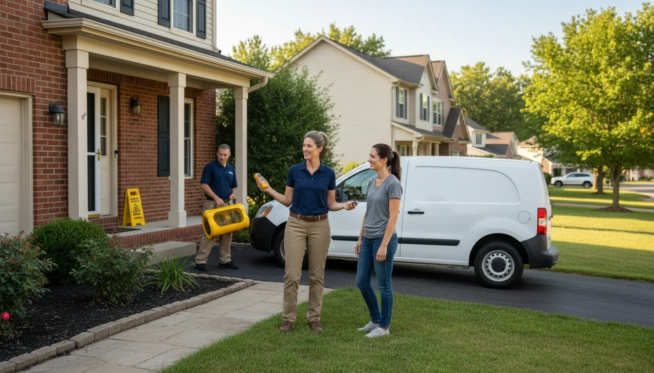 Water restoration image for Home Water Damage Repair in Southside, TN